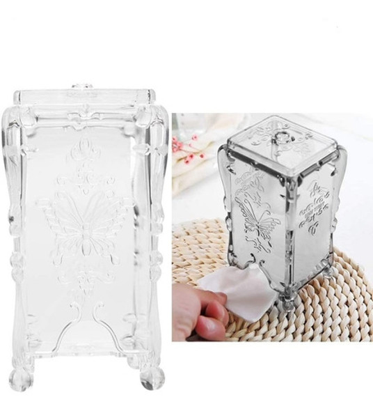 Porta Wipes Organizador Acrilico Manicuria Nails 1