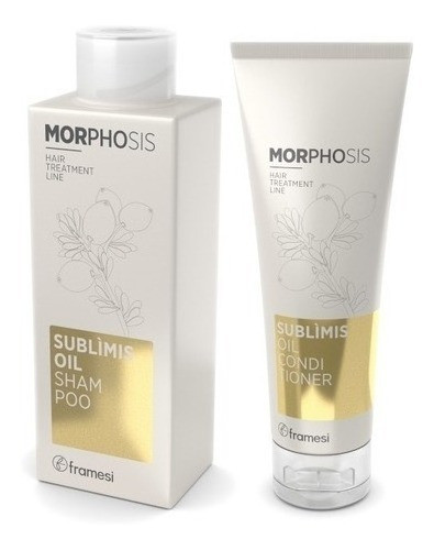 Framesi Kit Morphosis Sublimis Oil Sh + Ac X 250 Ml 0