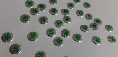 Logo Alfa Romeo Trebol 14mm Para Llave Navaja 1