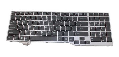 De Layout Inglês Dos Eua De Substituição + Moldura 0