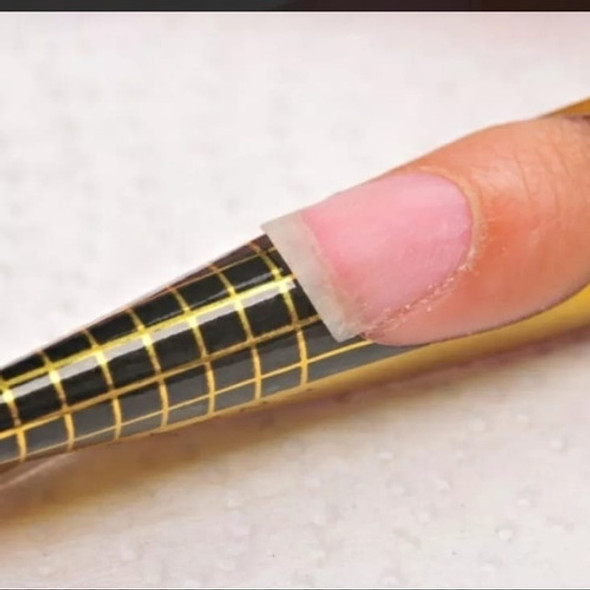 Rollo De 500 Moldes Autoadhesivos Uñas Esculpidas Gelificada 1