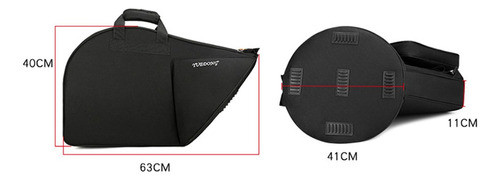 Bolsa De Trompa Portátil Com Alça Acolchoada Com Zíper 1