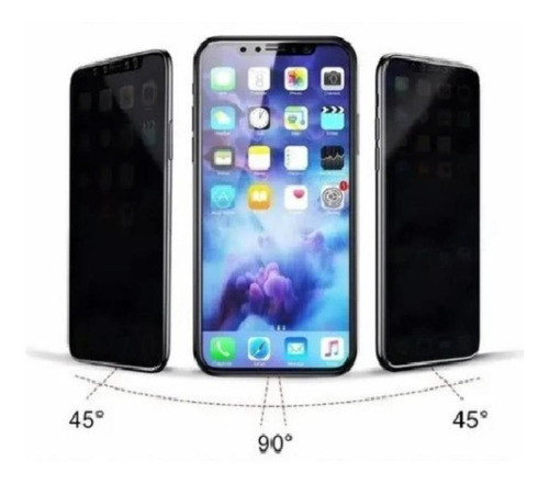Kit Pelicula Privacidade 3d + Pelicula Camera Para iPhone 11 1
