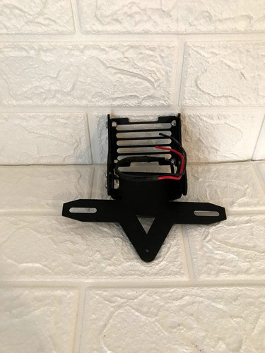 Portamatricula Universal Motocicleta #01 0