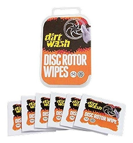 Paño Limpiador De Disco De Freno Bicicleta X 6 Unidades 1