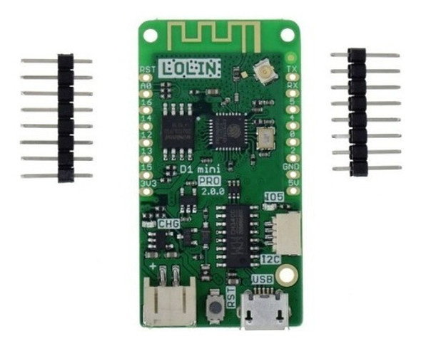 Placa Wifi Nodemcu Lolin D1 Mini Pro V2.0 Esp8266 Arduino 0