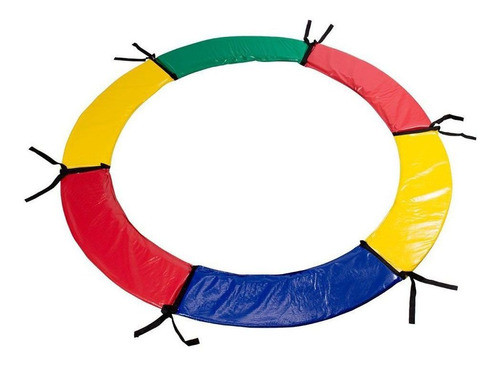 Capa/saia Proteção De Molas Colorida Pula Pula Alcamar 3,70m 1