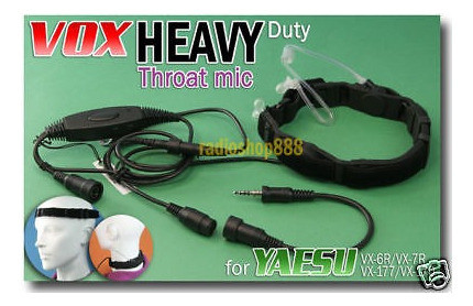 Frente Y Garganta-vibración Micrófono Para Vx-6r Vx-170 4-09 1