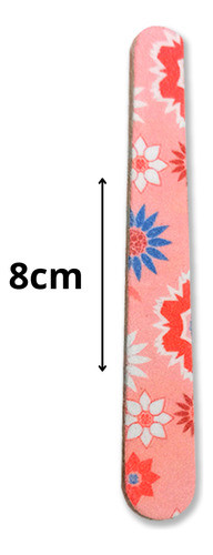 Lixa De Unha Estampada P Manicure Pedicure C/100 Full 1