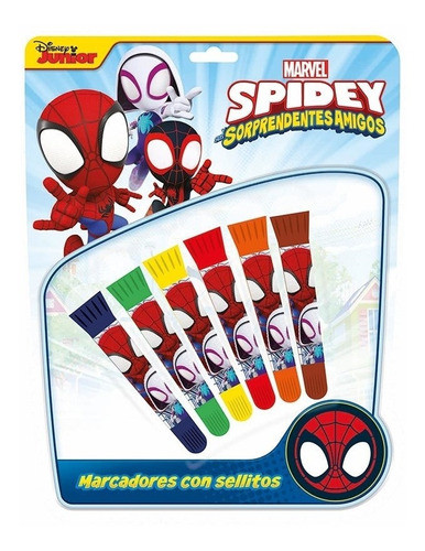 Marcadores Blow Pen Spiderman Con Sello Original  Ha575 0
