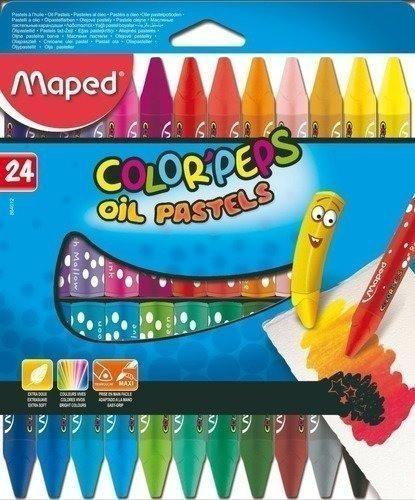Crayones Pastel Al Oleo X24 Maped Color Peps 864012 0