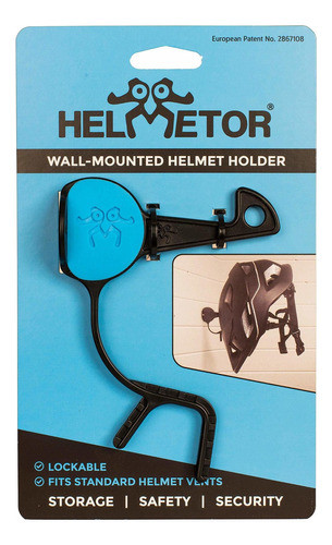 Helmetor - Soporte De Pared Para Casco De Bicicleta, Soport. 0