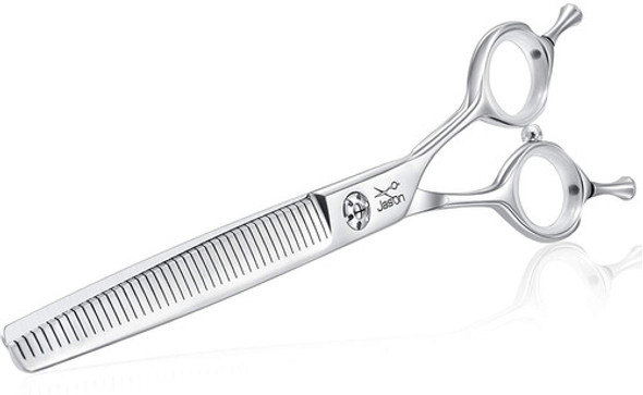 Tijeras Peluqueria Para Perros Jason Jp 440c Silver De 7 0 Tijeras Peluqueria Para Perros Jason Jp 440c Silver De 7 0