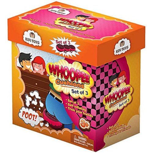 Whoopee - Juego De 3 Cojines Autoinflados De 7 0