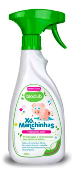 Xô Manchinhas Alvejante Tira Manchas Sem Cloro Bioclub 500ml 0
