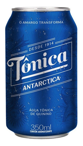 Água Tônica Antárctica Lata 350ml Kit C/15 1
