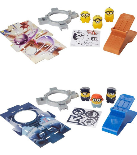 Mattel Figuras Minions Splat'ems Kung Fu Juego De 7 Piezas 1