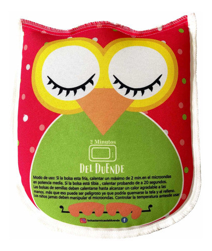 Bolsas Térmicas De Semilllas Para Microondas Infantil 0