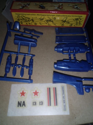 Juguete Playkit Minimaqueta Avion Grummann Made In Italy 1