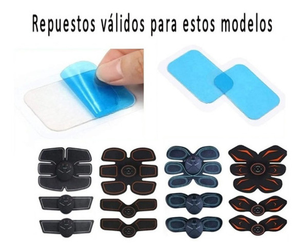 Pack De 20 Electrodos Estimulador Muscular Abdom/braz/piern. 1