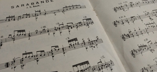 Partituras De Bach Para Guitarra 1