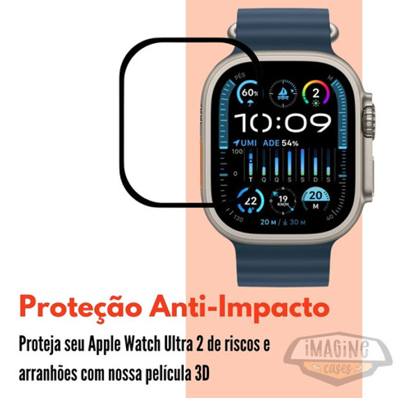 Película 3d Nano Para Applewatch Ultra 2 49mm Proteção Total 1