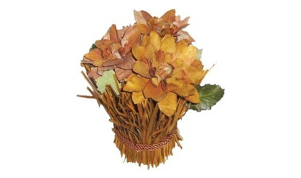 Flores Naturales Secas Lirio En Ramo 29cm Altura 0