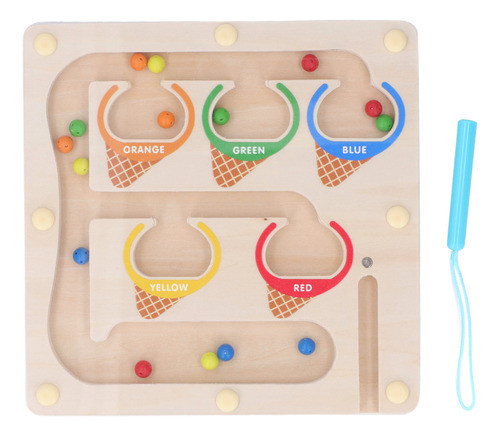 Magnet Color Number Maze And Matching Counting Puzzle 1