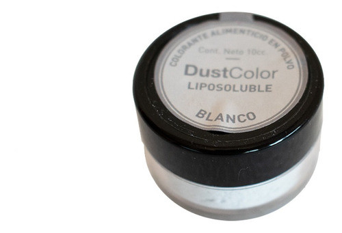 Colorante Liposoluble Blanco Dustcolor P/chocolate Bombones 0