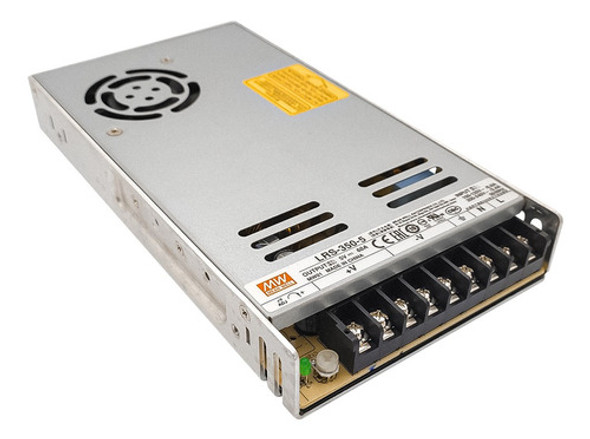 Fonte De Alimentação Lrs-350-5 Mean Well +5v 60a 0
