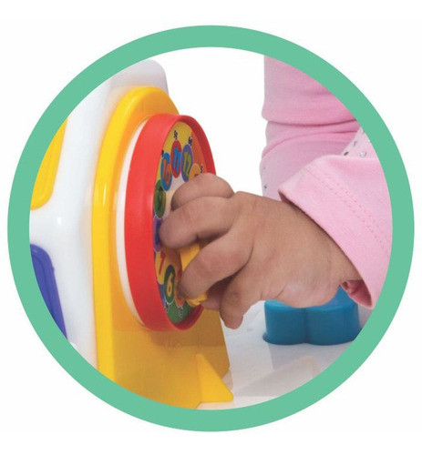 Brinquedo Educativo Gira Baby C/blocos 0
