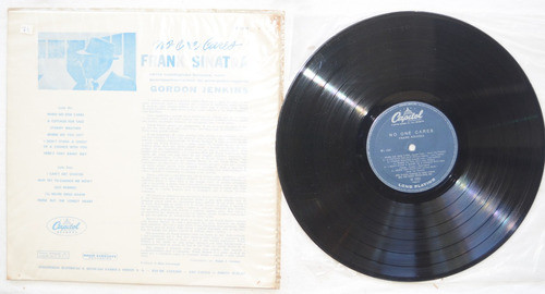 Frank Sinatra No One Cares Lp Original Excelente 1