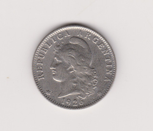 Moneda Argentina 20 Ctvs 1926 Janson 76 Excelente + 0