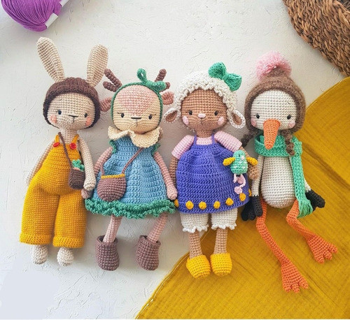 Patrones Amigurumis. Combo Animales. En Inglés. 0