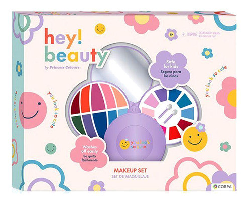Hey Beauty Set De Maquillaje Desplegable Cuadruple Pr. 0