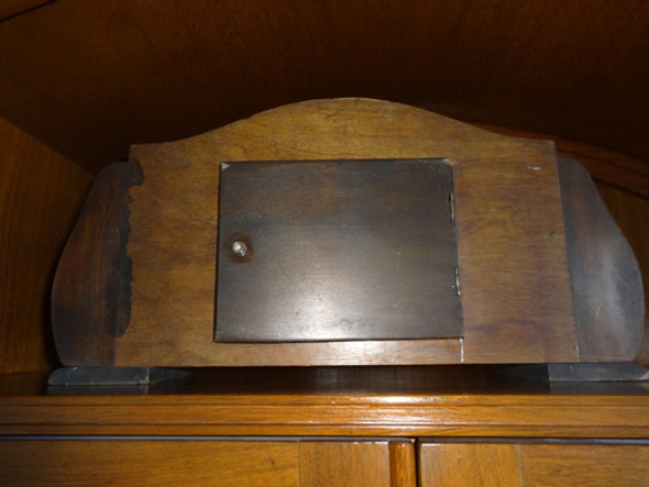 Reloj De Mesa, De Madera Antiguo, Sin Envío 1 Reloj De Mesa, De Madera Antiguo, Sin Envío 1