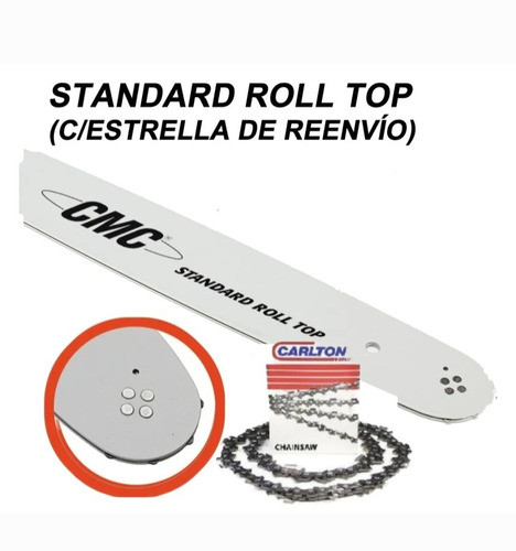 Combo Espada Y Cadena Compatible Stihl 025 Ms250 18  45cm 0