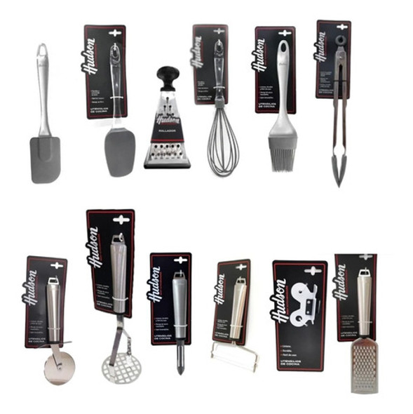 Set 12 Utensilios Silicona Reposteria Hudson Calidad Super 0