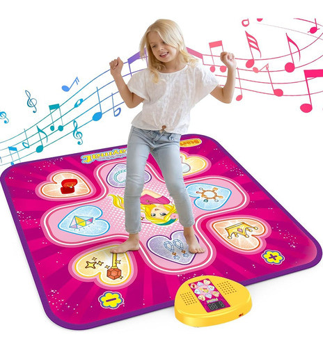 Alfombra De Baile, Juguetes Para Niñas De 3 4 5 6 7 8+ Años, 0