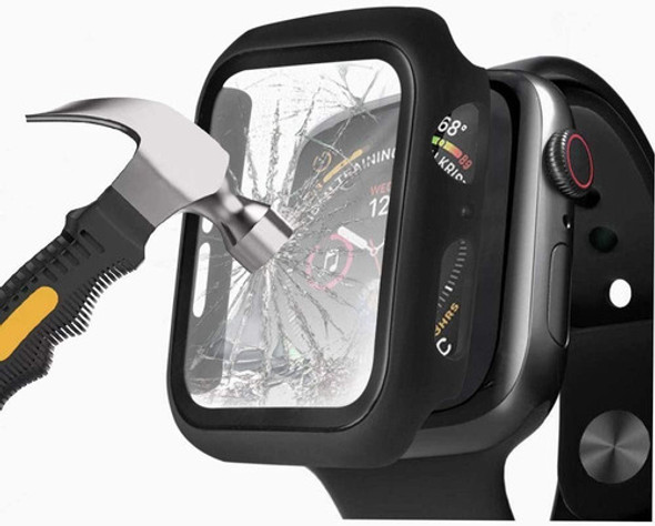 Funda Protectora Para Apple Watch 38mm Full Cover Templado 1