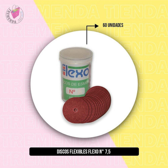 Discos Flexibles Flexo Nº 7,5 Repuesto Para Torno X 60u 1