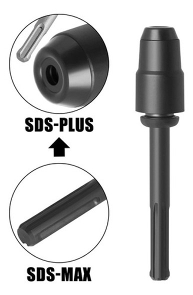 Adaptador Sds Max A Sds Plus Para Rotomartillo Vástago 18mm 1