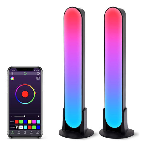 Zuukoo Light Smart Led Light Bar, Rgb Smart Led Lamp Con 19 0