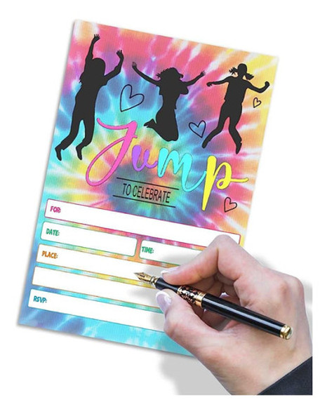 Saltar Tarjetas De Invitación A Fiestas De Cumpleaños Con So 1