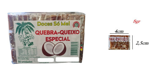 Quebra Queixo Pacote C/ 100 Unid Doces Atacado 0