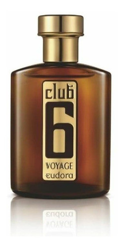 Colônia Club 6 Voyage 95ml + Shampoo 250ml Eudora + Sacola 1