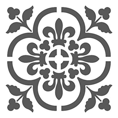 J Boutique Plantillas Stencil Grandes Para Pared Damasco Ste 0