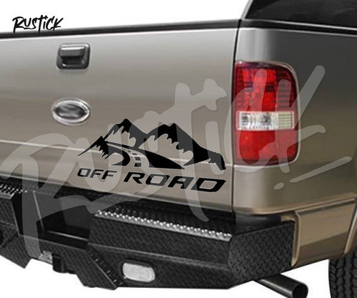 Calcomania Off Road Montaña Carretera 4x4 Ploteo 0