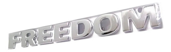 Insignia Trasera Freedom Fiat Toro 0