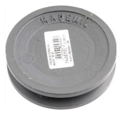 Polia De Ferro 1 Canal Tipo B 180mm - 180b1 Mademil Fundibel 1